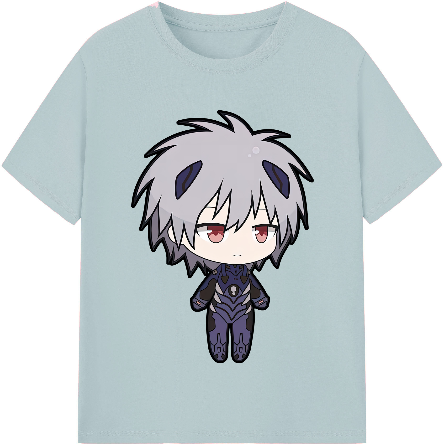 （画像用） EVA 新世紀エヴァンゲリオン 綿100％半袖Tシャツ（フロントプリント）